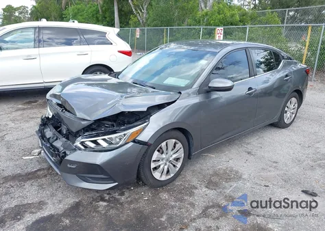 2020 Nissan Sentra S Xtronic Cvt from USA, damaged, VIN 3N1AB8BV6LY206345